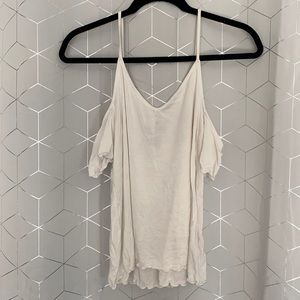 American Eagle soft off the shoulder tee